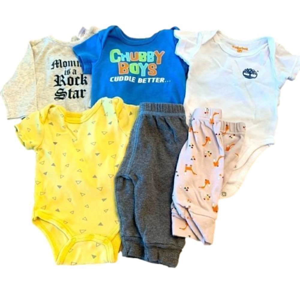 0-3M Baby Boy Clothing Bundle‎
